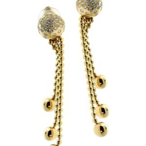 Cartier Pluie de Diamants Earrings in 18k Yellow Gold