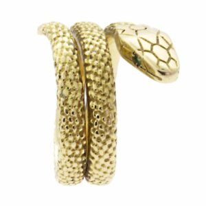 Cartier Snake Emerald Gold Ring