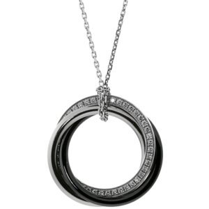 Cartier Trinity Ceramic Diamond Necklace