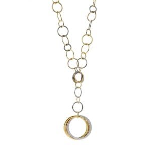 Cartier Trinity Diamond Gold Necklace