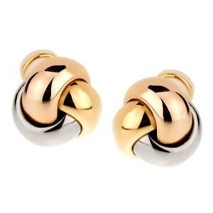 Cartier Trinity Love Knot Gold Ear