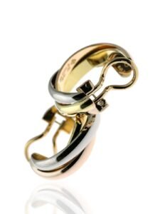 Cartier Trinity Multitone Gold Ear