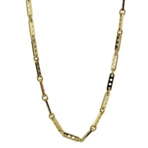 Cartier Vintage 18k Yellow Gold Bar Necklace