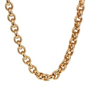 Cartier Vintage Cable Link Yellow Gold Necklace