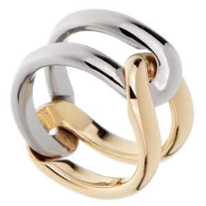 Cartier Vintage Interlocking Gold