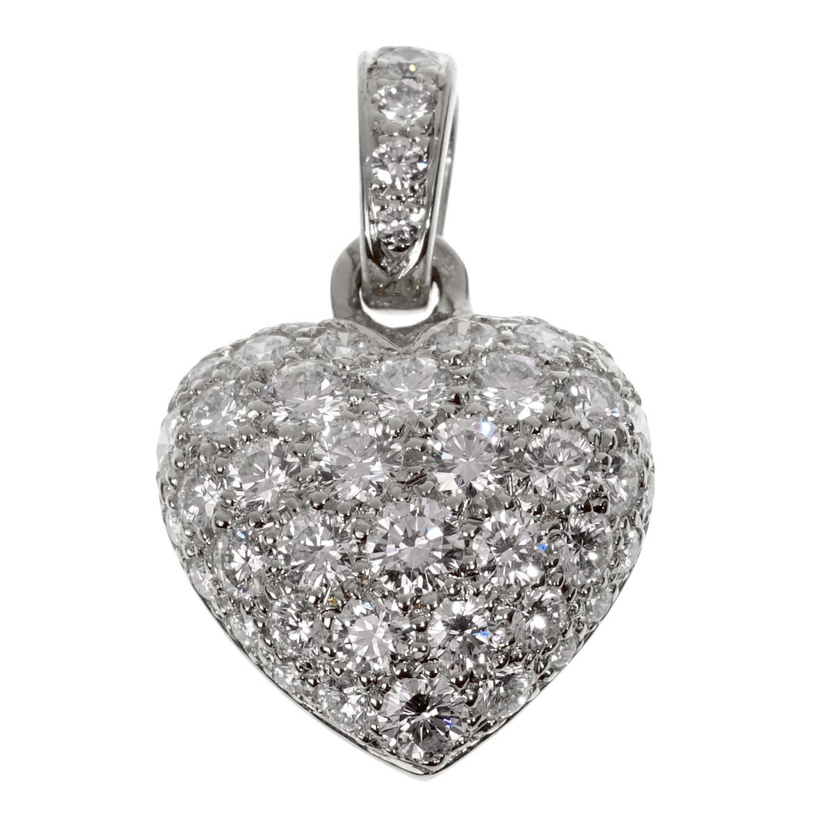 Cartier White Gold Diamond Heart