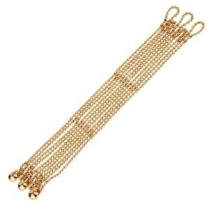 Cartier Yellow Gold Draperie Womens Bracelet