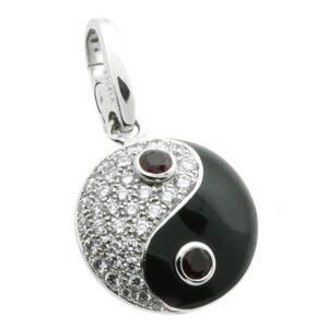 Cartier Yin Yang Diamond Charm Pendant