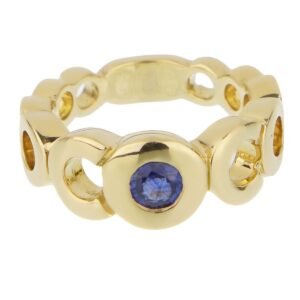 Chanel Coco Sapphire Yellow Gold