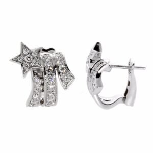 Chanel Comete Shooting Star Diamond Earrings