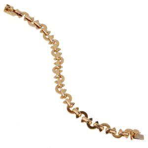 Chanel Yellow Gold C Charm Bracele