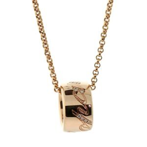 Chopard Chopardissimo Rose Gold Diamond Necklace 796580-5003