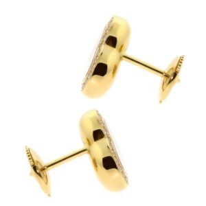 Chopard Happy Diamond Gold Earrings