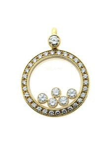 Chopard Happy Diamond Gold Necklac