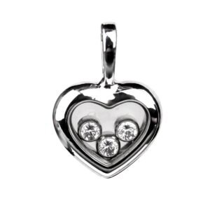 Chopard Happy Diamond Heart Pendant Necklace