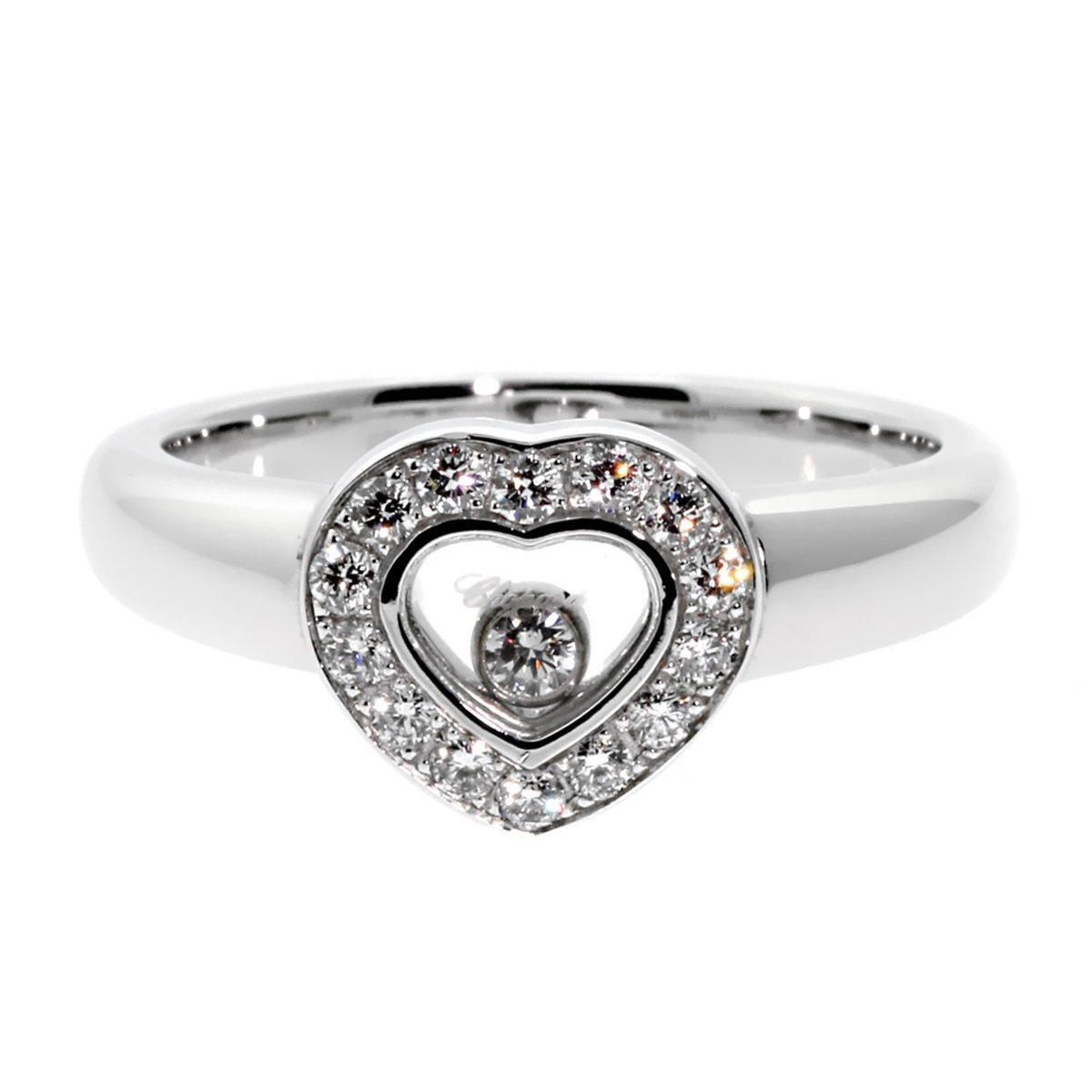 Chopard Happy Diamond Ring White