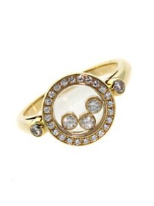 Chopard Happy Diamond Ring in 18k