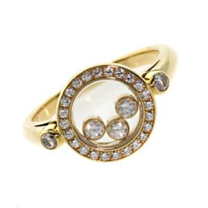 Chopard Happy Diamond Ring in 18k