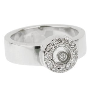 Chopard Happy Diamond White Gold Cocktail Ring