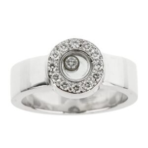 Chopard Happy Diamond White Gold Cocktail Ring