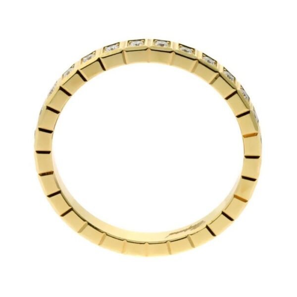 Chopard Ice Cube Diamond Eternity Gold Band Ring - Image 2