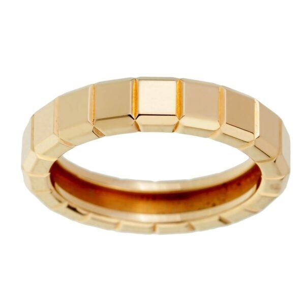 Chopard Ice Cube Rose Gold Band Ring Size 6 3/4 - Image 2