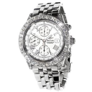 Mens Breitling Crosswind Diamond Watch