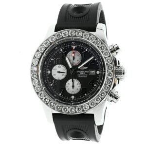 Mens Breitling Super Avenger Diamond Watch A13370