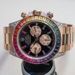 Rolex Rainbow Daytona In Everose Gold