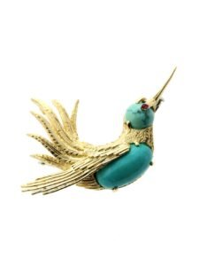 Vintage Cartier Gold Hummingbird B