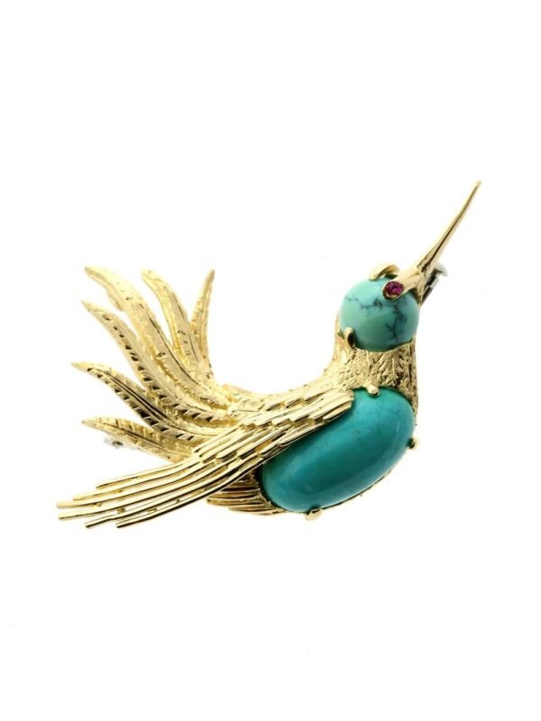 Vintage Cartier Gold Hummingbird B