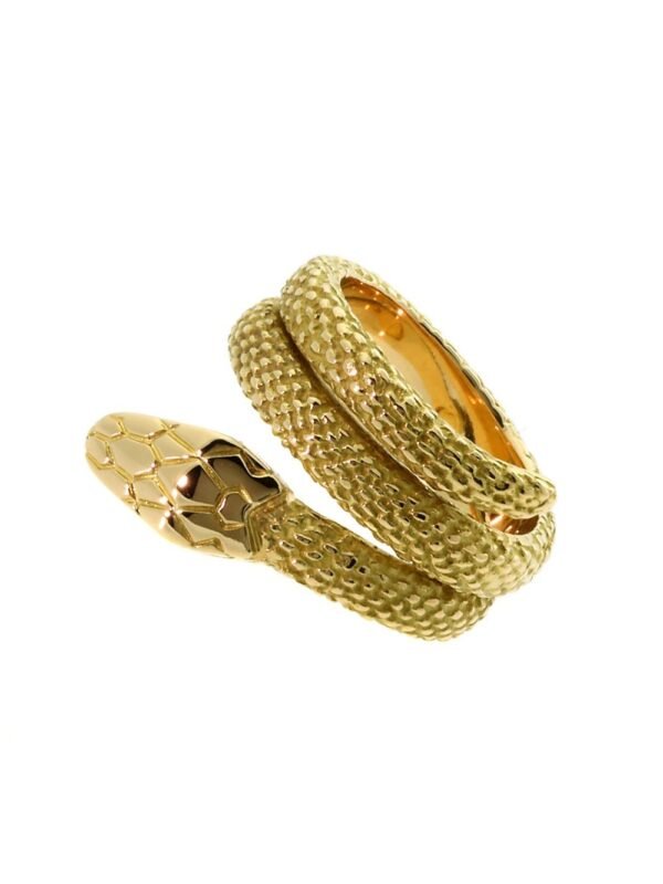 Vintage Cartier Snake Gold Ring